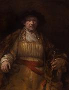 REMBRANDT Harmenszoon van Rijn Self-portrait (mk08) oil painting artist